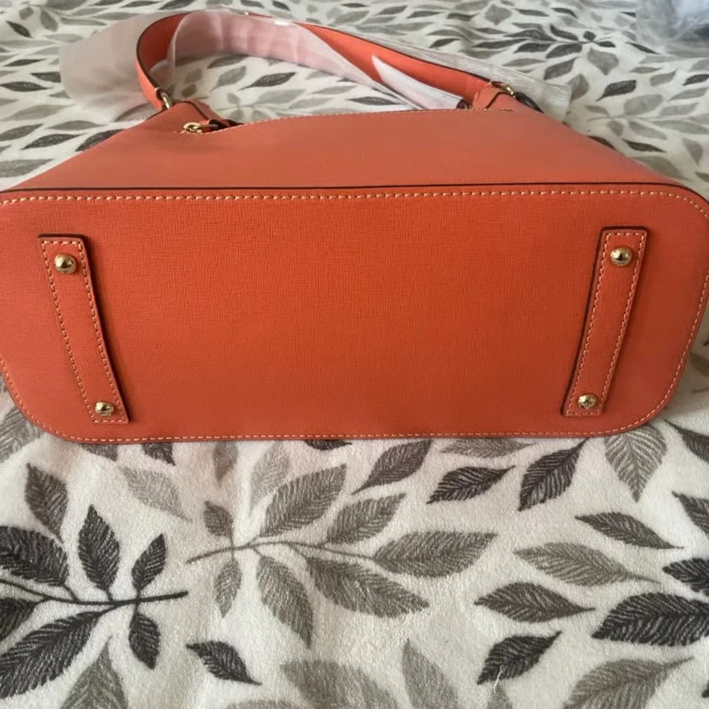 Dooney & Bourke Vibrant Orange Shoulder Bag - Picture 3 of 4